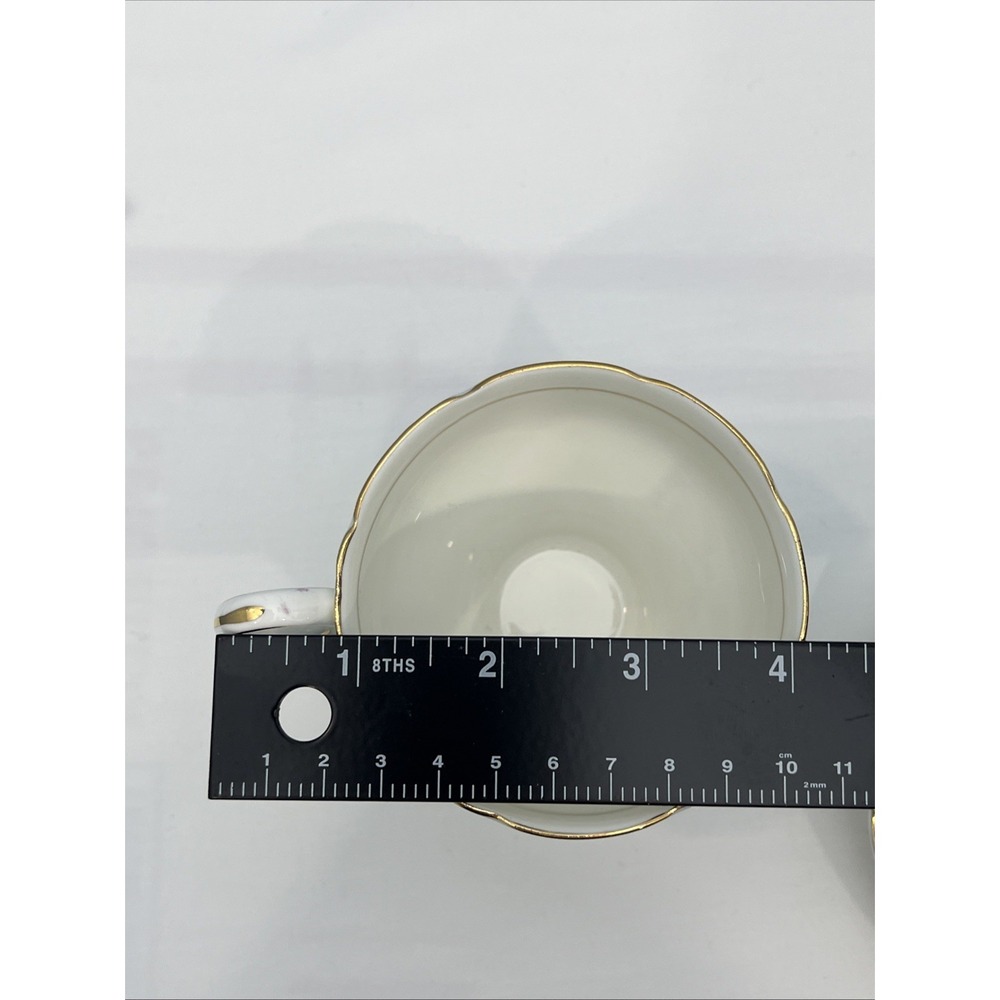 Paragon Double Warrant Fine Bone China Teacup Saucer Blue Pink Rose England - Picture 14 of 16